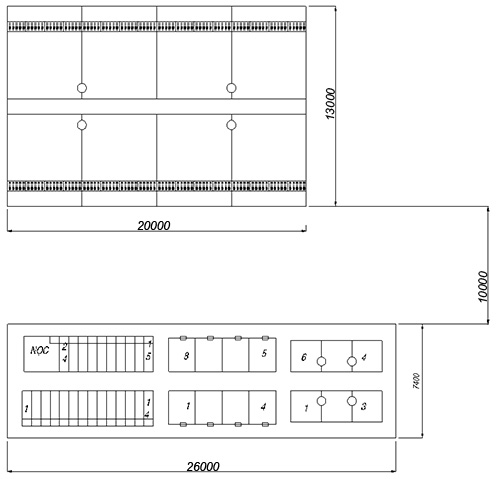 Bản vẽ mặt bằng trại 30 heo nái Bản vẽ mặt bằng trại 30 heo nái
