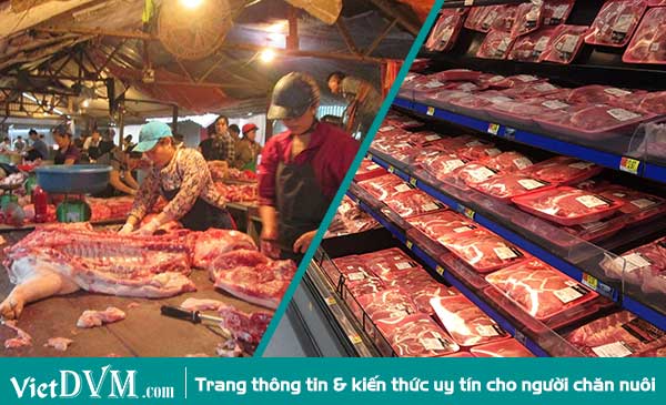 Lựa chọn thịt đông lạnh vì sức khỏe của chính bạn và người thân. chan nuoi viet nam 1