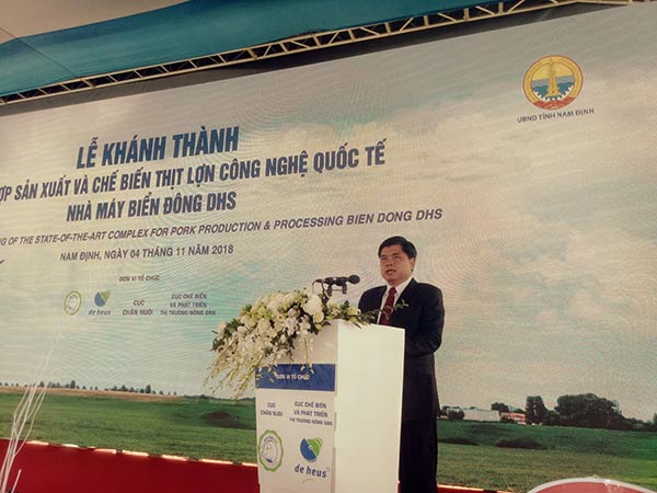 Thứ trưởng Bộ NN&PTNT Trần Thanh Nam phát biểu tại buổi lễ. Ảnh: M.H Thứ trưởng Bộ NN&PTNT Trần Thanh Nam phát biểu tại buổi lễ. Ảnh: M.H