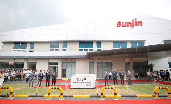 Nhà máy Sunjin F&F có diện tích 4,4ha hệ thống dây chuyền sản xuất với Công nghệ hiện đại Nhà máy Sunjin F&F có diện tích 4,4ha hệ thống dây chuyền sản xuất với Công nghệ hiện đại