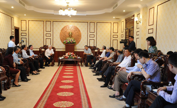 Bộ trưởng Nguyên Xuân Cường làm việc với lãnh đạo tỉnh Bình Phước Bộ trưởng Nguyên Xuân Cường làm việc với lãnh đạo tỉnh Bình Phước