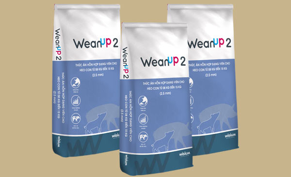 Wean Up 2 thức ăn đặc biệt dùng cho heo con từ 08kh đến 15kg. Wean Up 2 thức ăn đặc biệt dùng cho heo con từ 08kh đến 15kg.