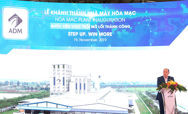 Ông Pierre Duprat phát biểu khai mạc buổi lễ Ông Pierre Duprat phát biểu khai mạc buổi lễ