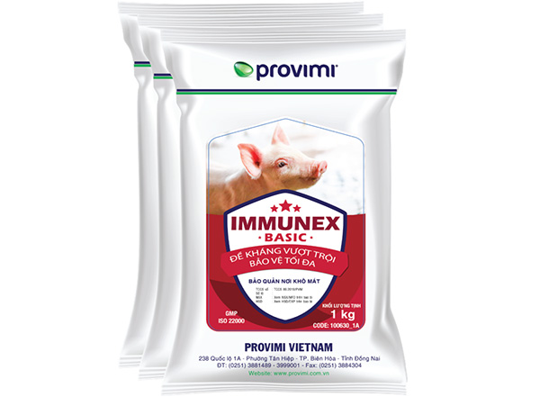 Ảnh: Sản phẩm ImmuneX Basic - Nâng cao sức đề kháng cho vật nuôi Ảnh: Sản phẩm ImmuneX Basic - Nâng cao sức đề kháng cho vật nuôi