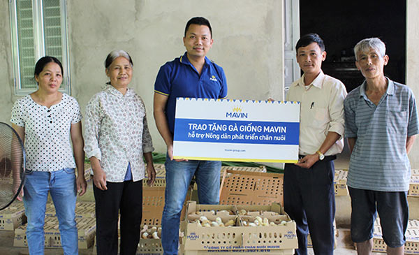 Gói hỗ trợ sinh kế trị giá 2 tỷ đồng của Mavin dự kiến sẽ tiếp cận 2.000 hộ nông dân Gói hỗ trợ sinh kế trị giá 2 tỷ đồng của Mavin dự kiến sẽ tiếp cận 2.000 hộ nông dân