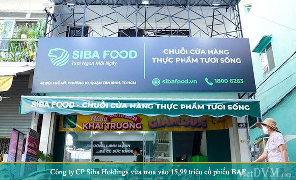 Công ty cổ phần Nông nghiệp BaF Việt Nam có thêm cổ đông lớn Công ty cổ phần Nông nghiệp BaF Việt Nam có thêm cổ đông lớn