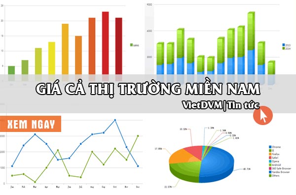 gia-ca-thi-truong Giá cả thị trường miền Nam tuần 14/2016